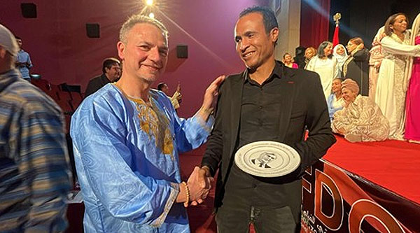 Film Festival Plate presentation